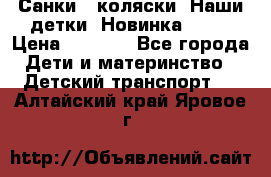 Санки - коляски “Наши детки“ Новинка 2017 › Цена ­ 4 090 - Все города Дети и материнство » Детский транспорт   . Алтайский край,Яровое г.